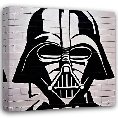 Trinx Darth Vader One On Canvas by Stephen Chambers Print Wayfair